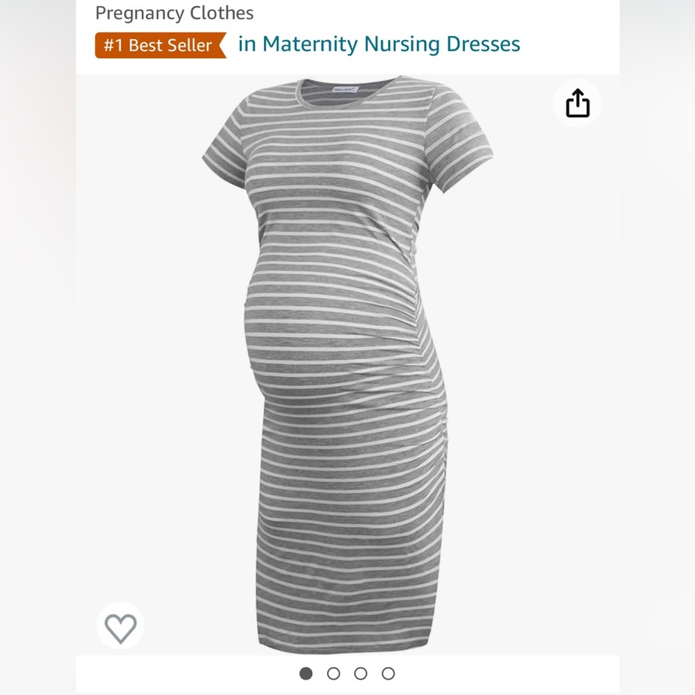 Maternity T-shirt dress